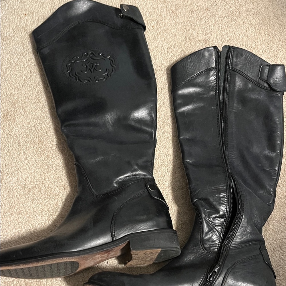 Johnston and Murphy leather riding boots